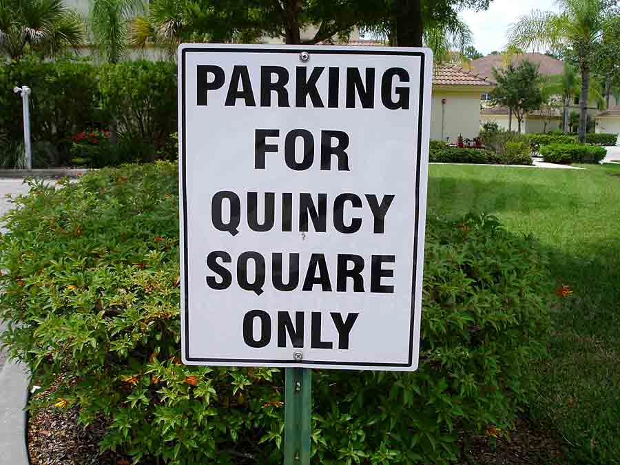 Quincy Square Signage